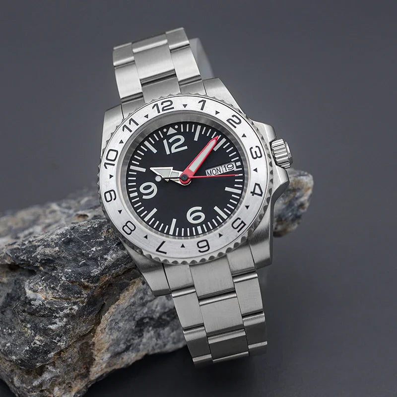 Sterile Submariner Sea Dweller Yacht master NH36 Automatic C3 Lume Sapphire 10bar 41MM