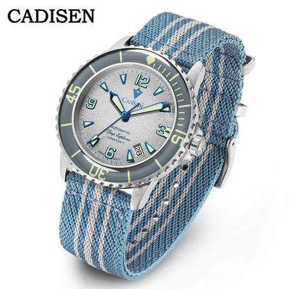CADISEN BB58 Watch C8239 Miyota 8215 Automatic Luminous 10 Bar 42MM Dive Watch