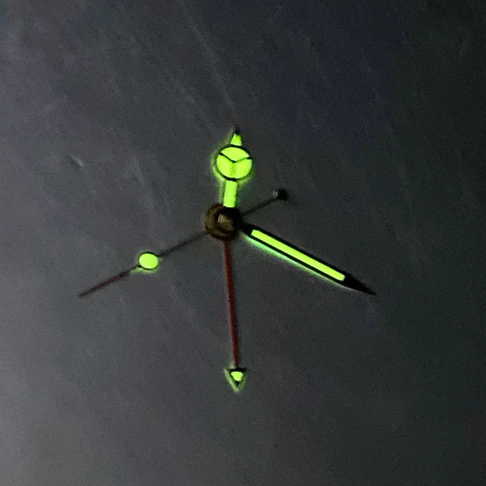 29mm Black White Luminous coating GMT Watch Dial fit NH34 NH34A GMT Automatic Mechanical Men Watch Accessories