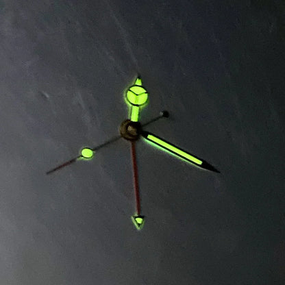 29mm Black White Luminous coating GMT Watch Dial fit NH34 NH34A GMT Automatic Mechanical Men Watch Accessories