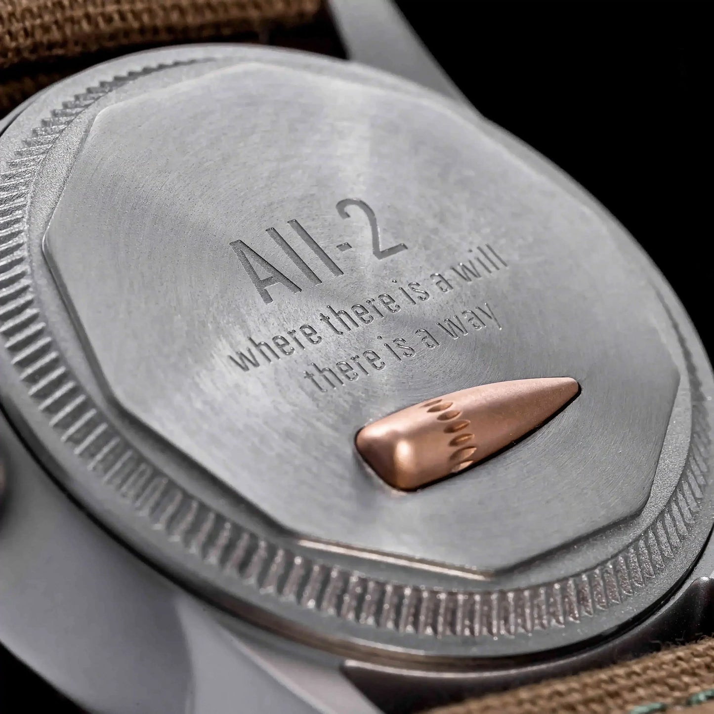 THORN SHY040 A11 Titanium Pilot Watch Military Retro NH35 AR Sapphire Luminous bullet in the back