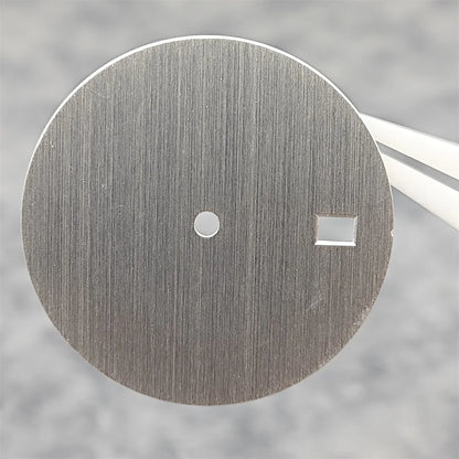 30.5mm Watch Dial DIY Vertical Texture Surface with Date Faces for PP Case Watch Accessories for NH35A / 4R35 Movement