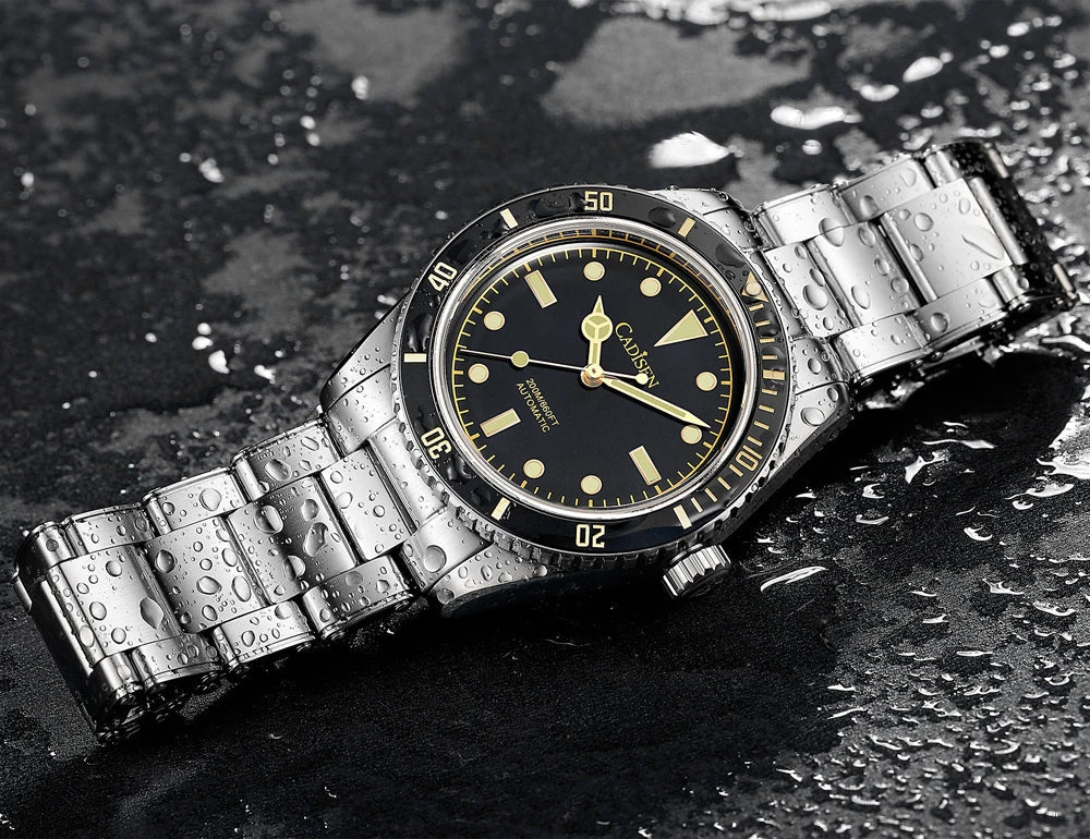 CADISEN C8206 BB58 Mod 38mm Diver NH35 Mechanical Sapphire 20 Bar Sapphire