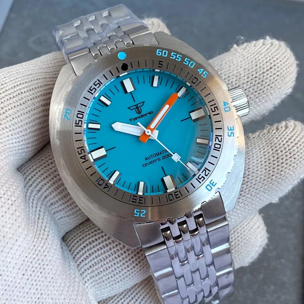 Tandorio 42mm Turtle Diver TD 269 Sapphir 20ATM  NH35 Automatic SUB 300T