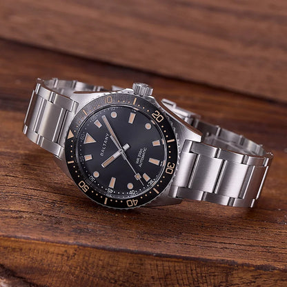 Baltany 39MM Retro Diver Watch Man S3080 Stainless Steel Bracelect NH38 Automatic Watches 200MWaterproof  Classic Sports Watches