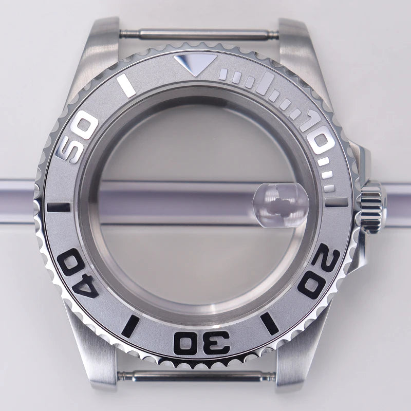 200M Diving Watch Case 40mm For Yacht-Master Seiko NH35 NH36 NH38/34 Miyota 8215 ETA2824 Movement Sapphire Glass 120clicks Bezel