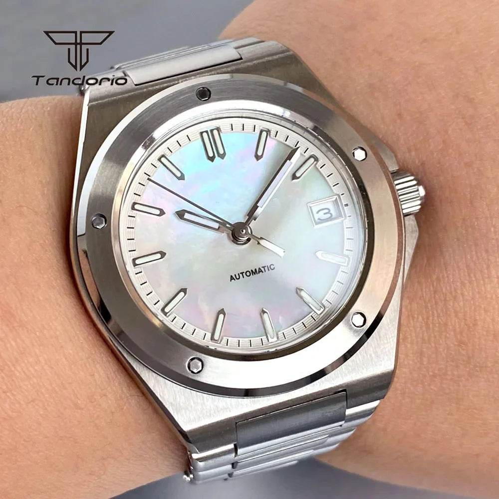 Tandorio Engineer Watch TD331  NH35 Sapphire 40mm Business 20bar