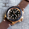 Tandorio TD232B Solid CUSN8 Bronze Watch NH35A PT500040mm Sapphire Submariner Yachtmaster