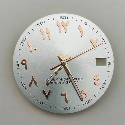 28.5mm watch dial Arabic NH35 dial S dial suitable for NH35 NH36 movement watch accessories repair tool