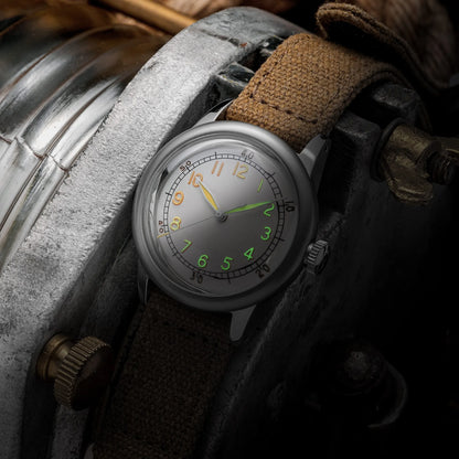 THORN SHY040 36MM Pilot watch Luminous AR Sapphire NH35 Automatic A11