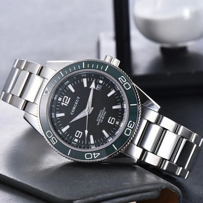 41MM Corgeut Custom Logo/Name BB58 Diver Sapphire NH35 Automatic 10Bar