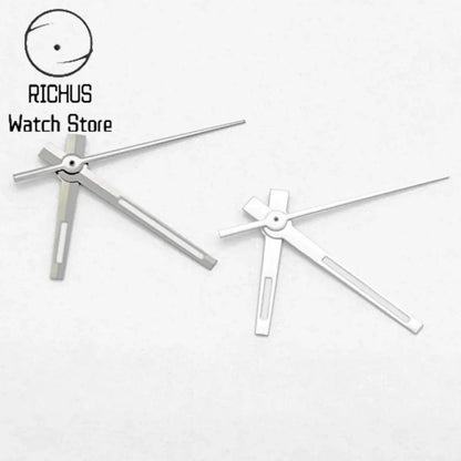 NH35 Watch Hands Green Luminous White/Gun color Fit NH35 NH36 ETA2836 2824 DG2813 3804 Miyota8215 8205 821A Movement