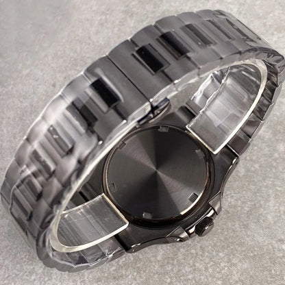 Tandorio Nautilus TD302P Black PVD Square 40mm NH35 Automatic  10ATM  Sapphire