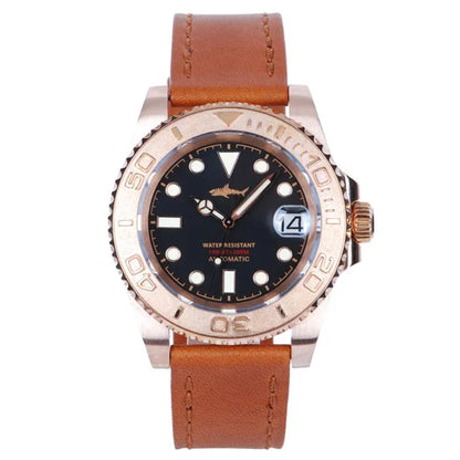 HEIMDALLR Bronze Diver Watch HMCR21 NH36 Automatic Sapphire BGW-9 Lume 44MM Yachmaster 30Bar