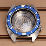 41mm Modified Turtle Watch Case Sapphire For Abalone/tuna mouth 6105 Captain Willard TMI NH35 NH36 NH38 4R Movement Stainless Steel Watch Accessories