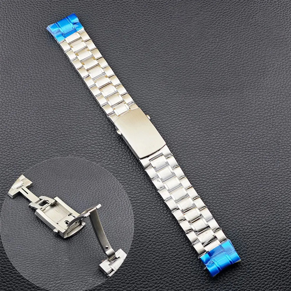 39.7mm watches metal case FIT VK63 movement case watch accessories watch parts Fits 20mm strap Watch Box