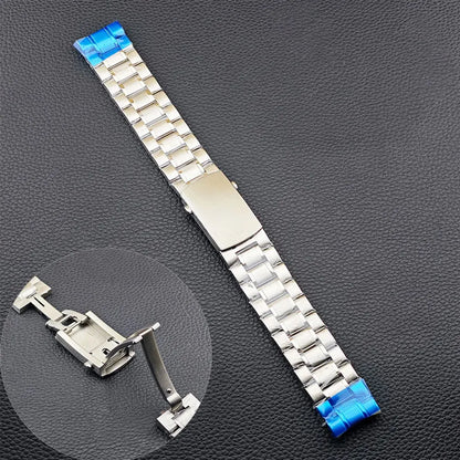 39.7mm watches metal case FIT VK63 movement case watch accessories watch parts Fits 20mm strap Watch Box