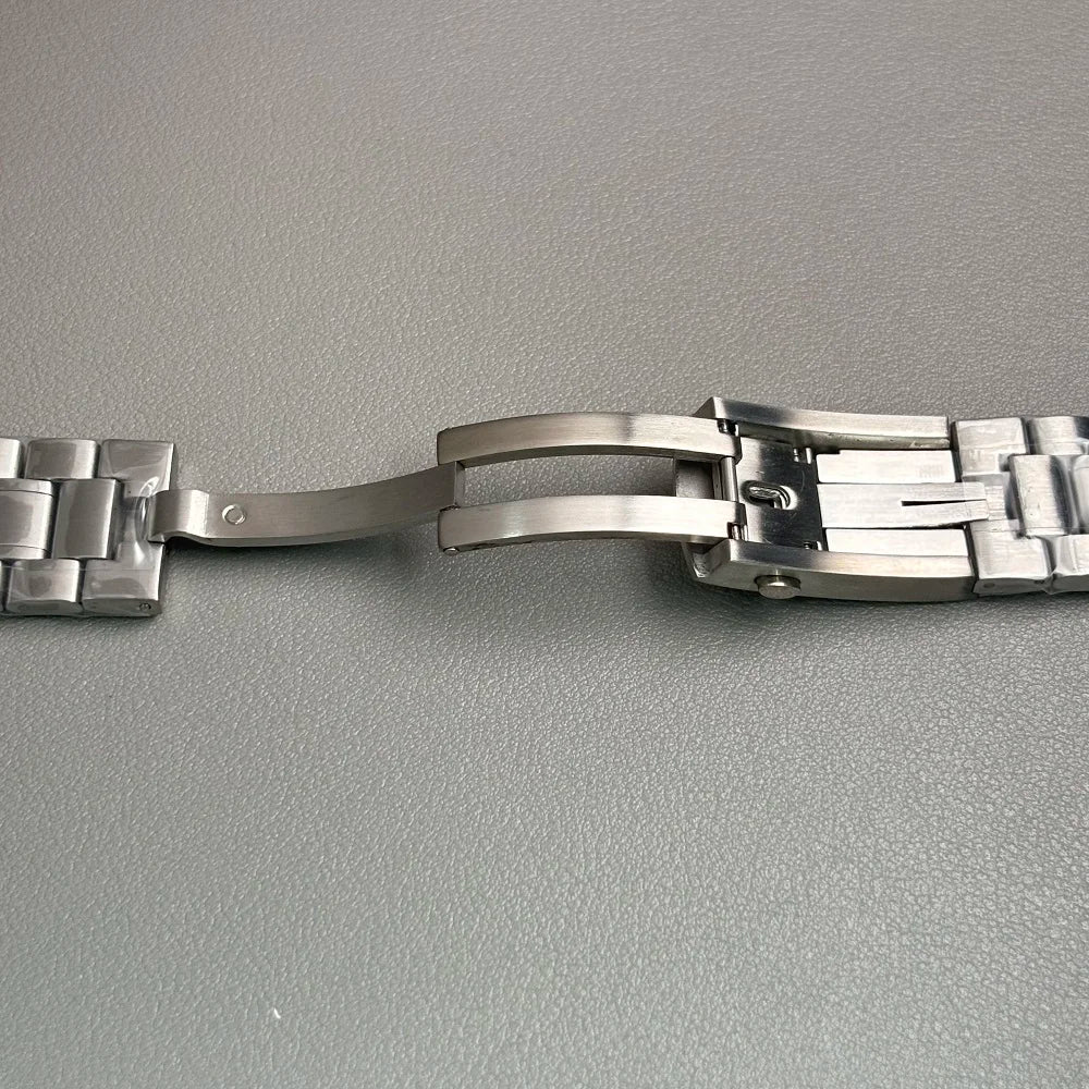 VK63 case 39.7mm moon metal  watch case chronograph case bezel,VK63  Business watch sealed back moon watch mission mod