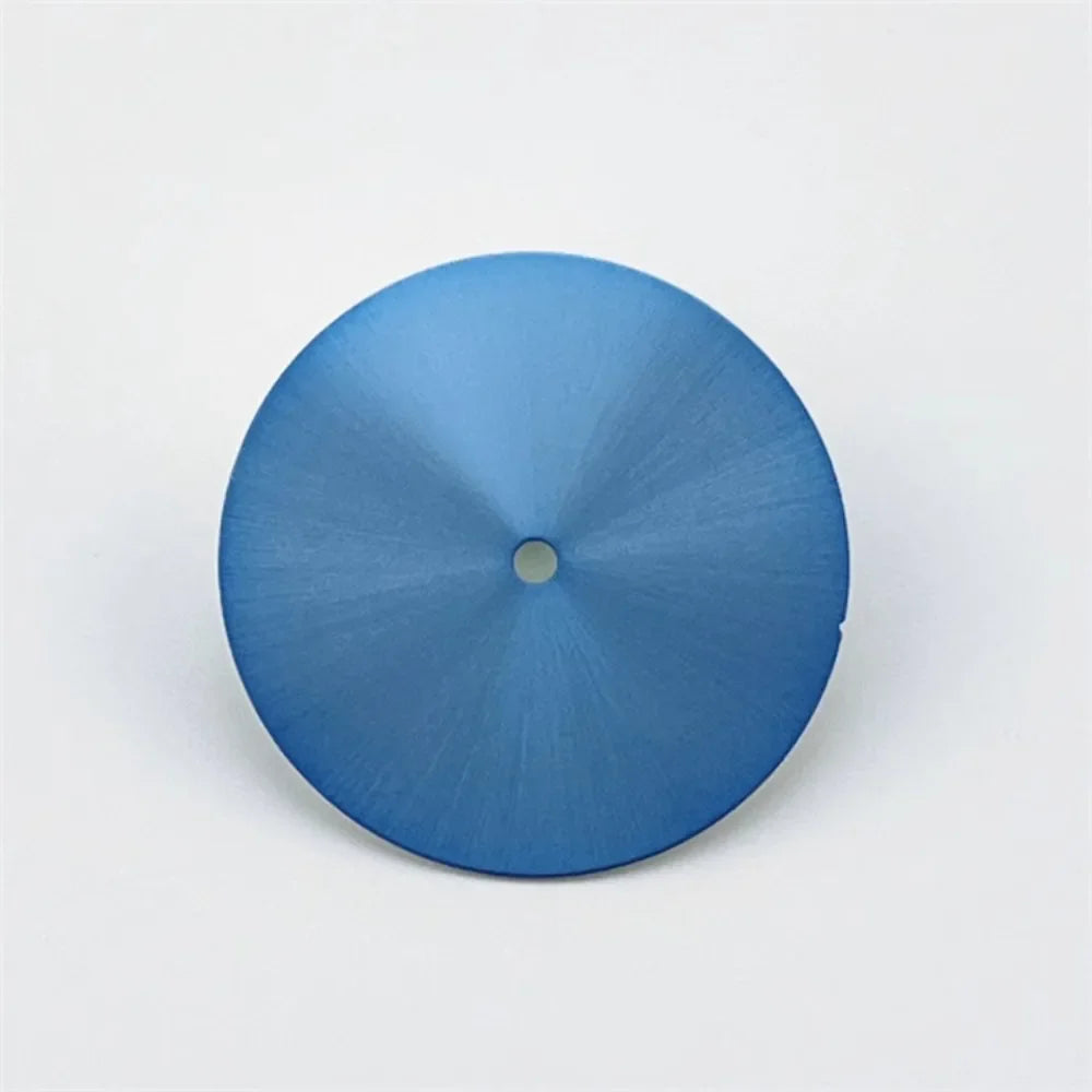 28.5mm NH35 Dial Sky Blue Surface DIY Watch Faces Mechanical Watch Modification Accessories for NH35/ NH36 Movement