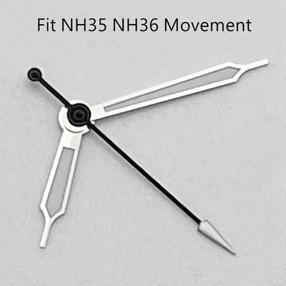 NH35 Hands Silver/Blue Watch Hands Fit NH35 NH36 PT5000 ETA2836 2824 DG2813 3804 Miyota8215 8205 821A Movement Watch Accessories