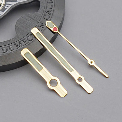 Watch Hands Size 8mm*12.5mm*11mm Green Luminous Hands for Caliber 7s36 4R36 NH35 NH36 Silver Hands Green Luminous Hands