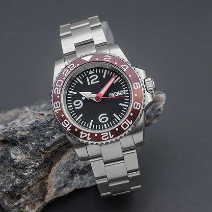 Sterile Submariner Sea Dweller Yacht master NH36 Automatic C3 Lume Sapphire 10bar 41MM