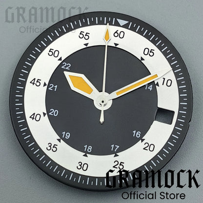 28.5mm Sterile Dial With Luminous Hands Fit ETA2824 2836 Miyota8215 821A Mingzhu DG2813 3804 Seagull 1612 Movement