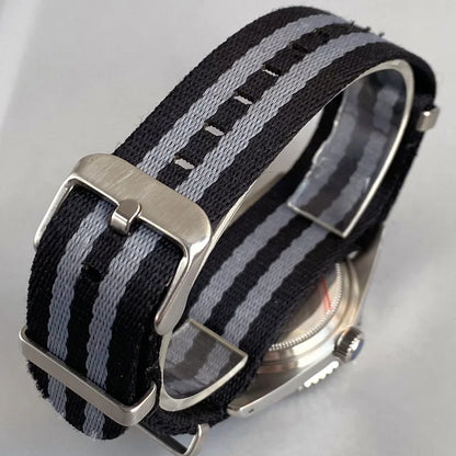 Tandorio TD218B NH34 GMT Watch 6542 homage 38mm Bubble Sapphire 20ATM 120 Click Submariner