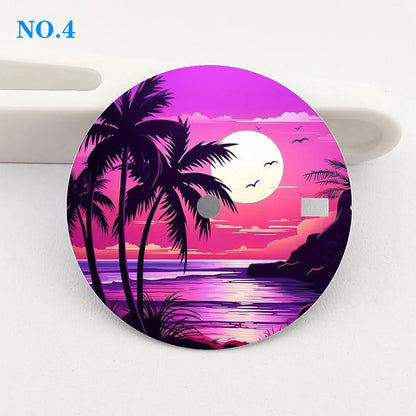 Watch dial 28.5mm dial NH35 dial creative color-printed series dial is suitable for NH35/36 movement watch accessories