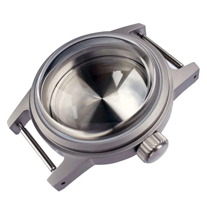 36MM Watch Case Domed Sapphire Crystal for NH35 NH36 NH38 NH70 NH72 ETA2824 PT5000 SW200 Sandblast 20BAR Waterproof 36mm