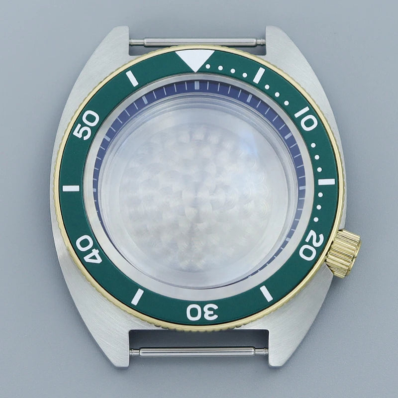41mm NH35 Watch Case Stainless Steel Accessories For NH35 NH34 Mod Abalone NH36 NH70 Movement 28.5mm Dial Sapphire Crystal Glass