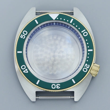 41mm NH35 Watch Case Stainless Steel Accessories For NH35 NH34 Mod Abalone NH36 NH70 Movement 28.5mm Dial Sapphire Crystal Glass