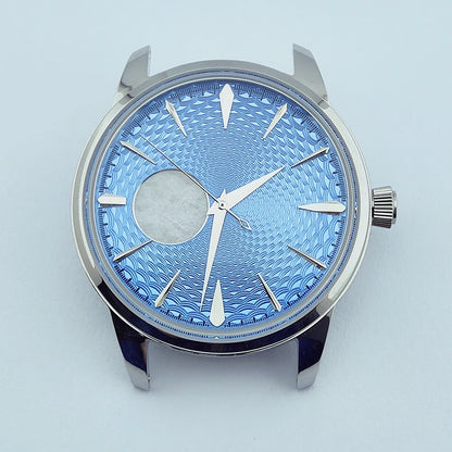 40mm Watch Case nh38 Case Arch Glass Silver Rose Gold Cocktail Case for NH38 Movement fit 35mm Dial