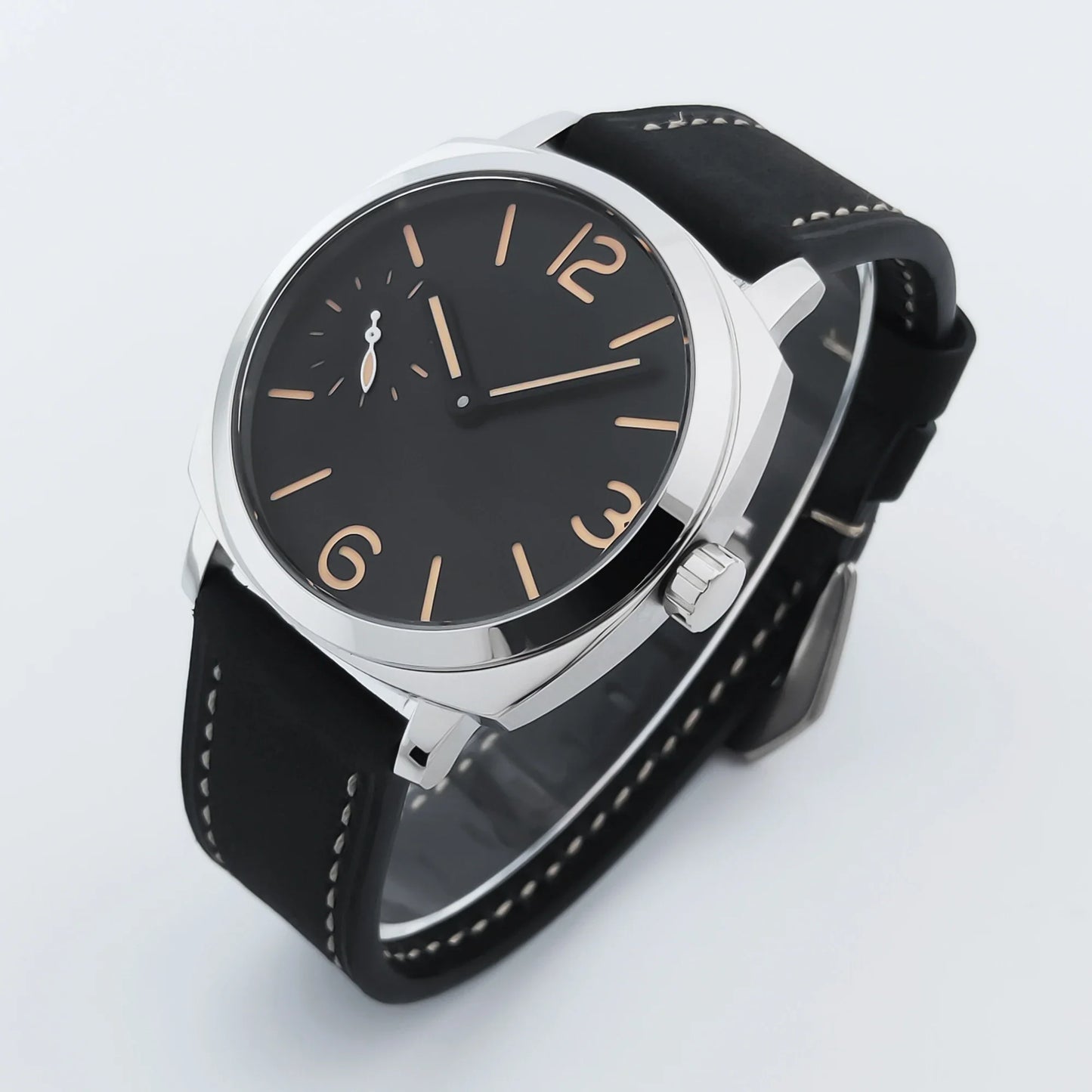 Radiomir Watch 42mm Corgeut 6029 dress st3600 hand winding Sub Second sapphire glass back