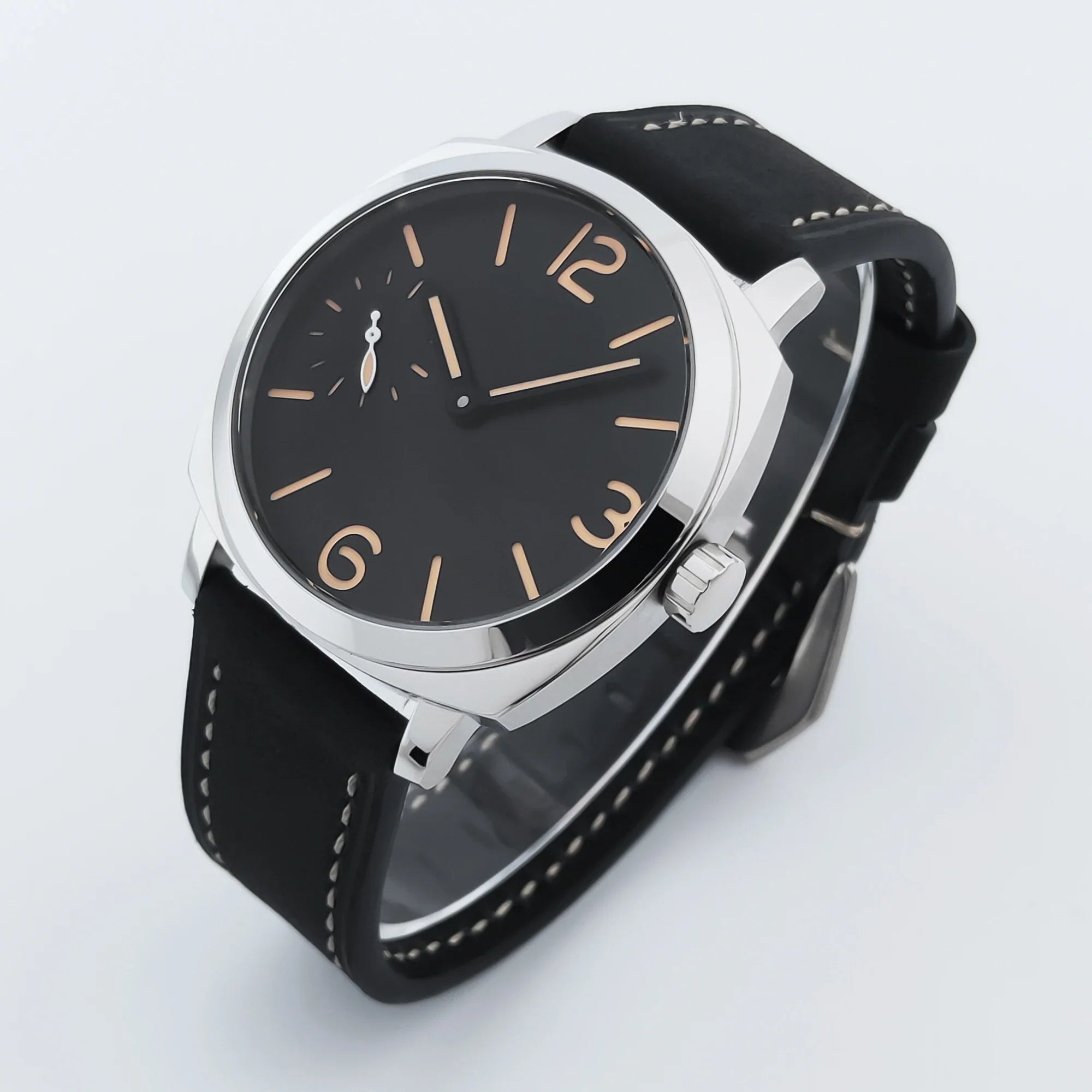 Radiomir Watch 42mm Corgeut 6029 dress st3600 hand winding Sub Second sapphire glass back