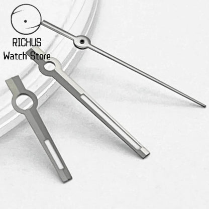 NH35 Watch Hands Green Luminous White/Gun color Fit NH35 NH36 ETA2836 2824 DG2813 3804 Miyota8215 8205 821A Movement