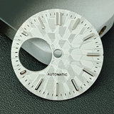 NH38 Watch Dial  man watch Custom logo dial green luminous suitable for NH38 movement watch accessories