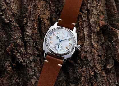 Baltany 1926 Vintage Dress Wristwatches S4036 Square Case Sub Seconds Luminou 20ATM Stainless Steel Automatic Mechanical Watches