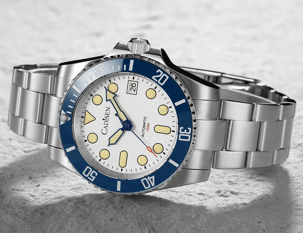 CADISEN C8238 Submariner Diver NH35 Automatic Ceramic Bezel Sapphire 10Bar