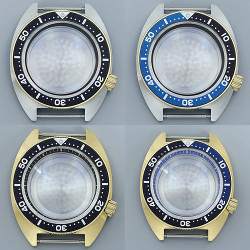 41mm NH35 Watch Case Stainless Steel Accessories For NH35 NH34 Mod Abalone NH36 NH70 Movement 28.5mm Dial Sapphire Crystal Glass