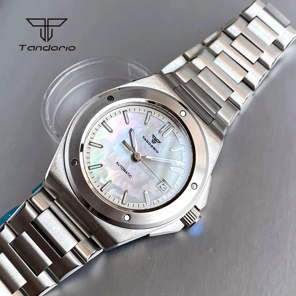 Tandorio Engineer Watch TD331  NH35 Sapphire 40mm Business 20bar