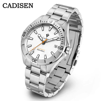 CADISEN C8218 Diver V2 20Bar NH35 Automatic 40MM Sapphire luminous