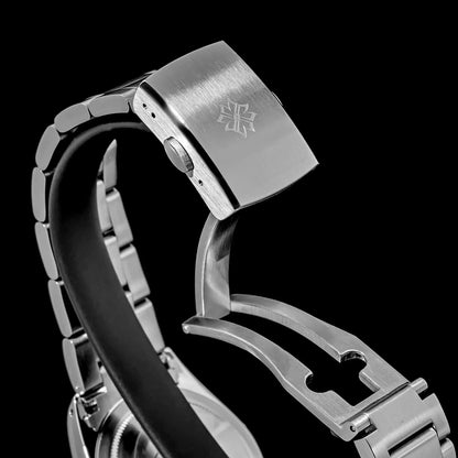 THORN T003 34mm Retro Watch PT5000 Automatic Dome Sapphire Luminous 10Bar dress explorer