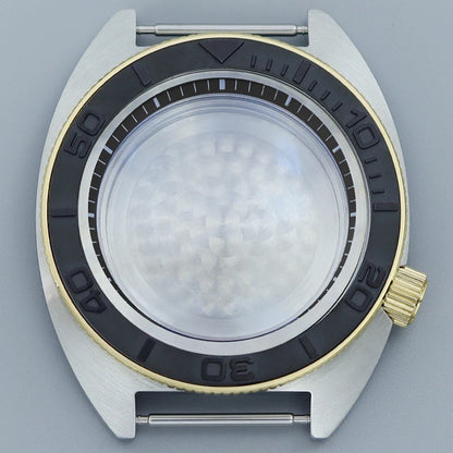 41mm NH35 Watch Case Stainless Steel Accessories For NH35 NH34 Mod Abalone NH36 NH70 Movement 28.5mm Dial Sapphire Crystal Glass