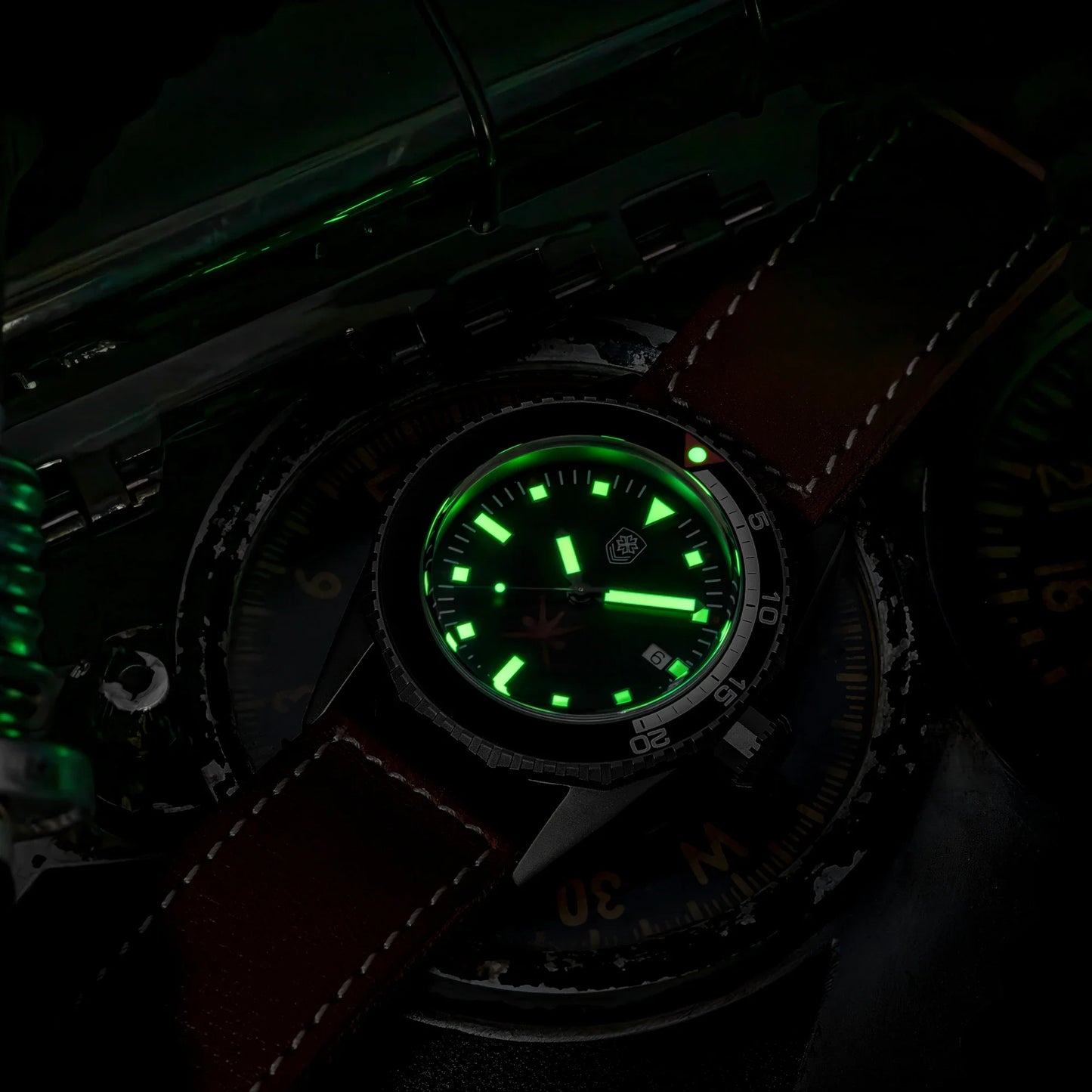Thorn T019 Titanium Diver PT5000 Automatic Sapphire 20bar 45MM big Watch C3 Lume