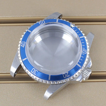 38mm Vintage Diving Watch Case Dome Acrylic Glass For Seiko NH35 NH36 NH38 NH34 Automatic Movement 28.5mm Dial Retro Submariner