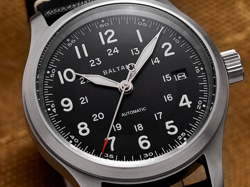 Field Watch WFP001 Customizable 10ATM Waterproof 39mm  NH35 Automatic Ar Sapphire Swiss lume