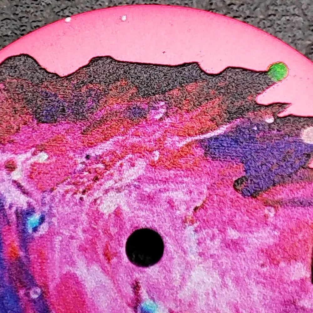 New 28.5MM Colored Leaf Watch Dial NH35/36 Dial Modified Watch Parts for NH35/36/4R Movements Colorful Watch Dial & Faces