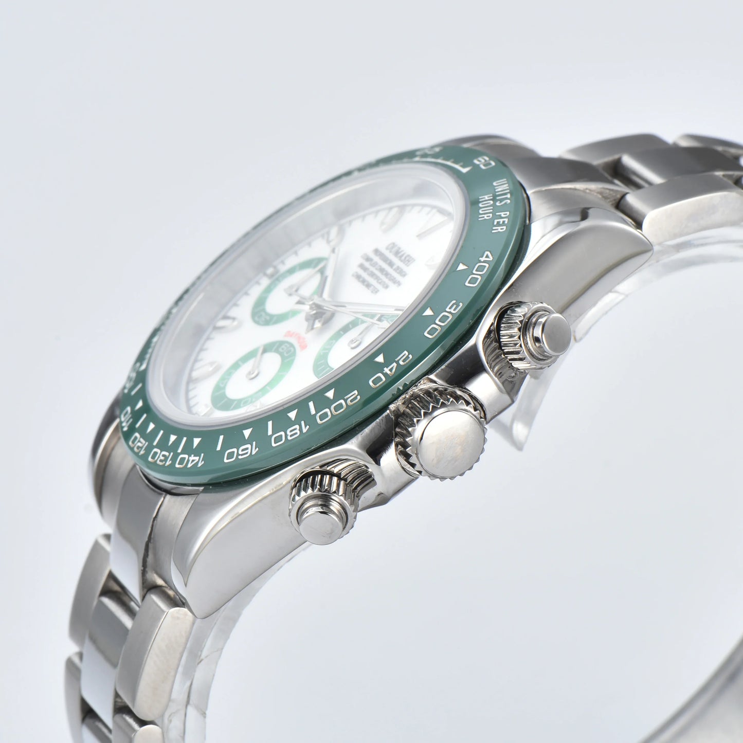 Nologo Daytona VK63 Quartz Watch Sapphire Glass 3ATM 39MM  Luminous Chronograph