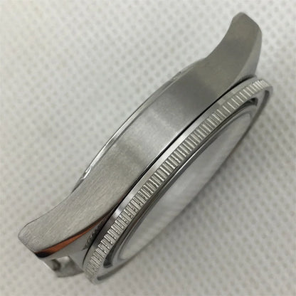 Fifty Fathom Case 41.5mm stainless steel case ceramic bezel sapphire glass with NH35 36 NH34 ETA2824 PT5000 movement watch replacementparts